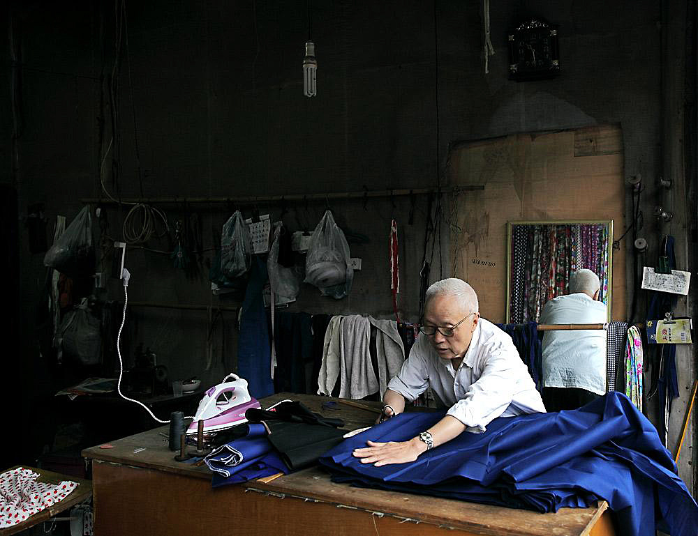 宜春铜鼓客家老行当裁缝